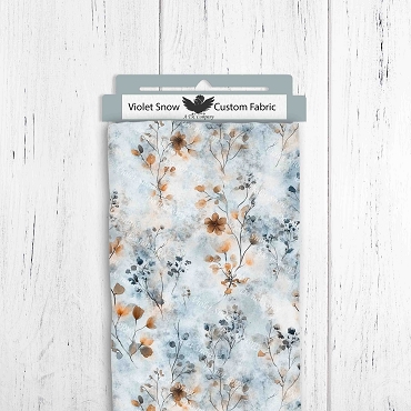 Cozy Fall Blue Light Fall Floral